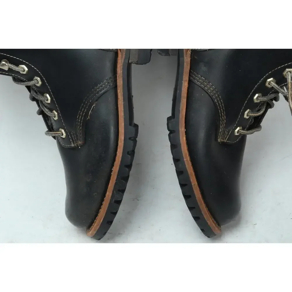 Vintage VTG Logger Boots hiking mountain work Men's Sz 10 Shoes